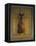 Violin and Bow Hanging on a Door-Jan van der Vaardt-Framed Premier Image Canvas