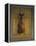 Violin and Bow Hanging on a Door-Jan van der Vaardt-Framed Premier Image Canvas