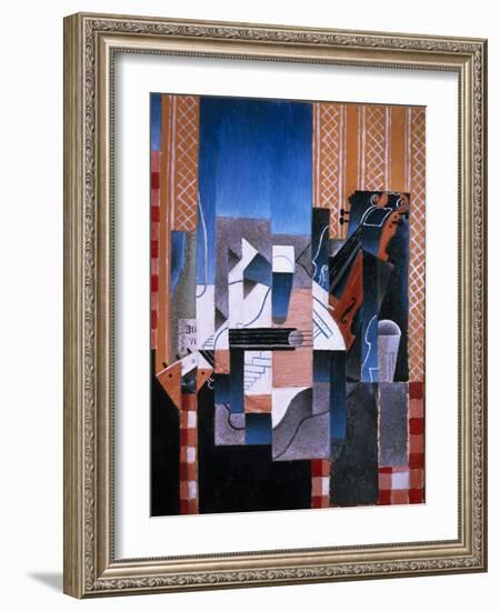 Violin and Guitar, 1913-Juan Gris-Framed Giclee Print