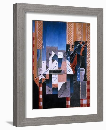 Violin and Guitar, 1913-Juan Gris-Framed Giclee Print