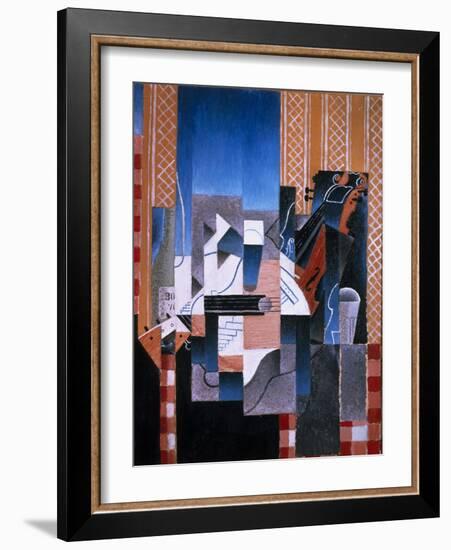 Violin and Guitar, 1913-Juan Gris-Framed Giclee Print