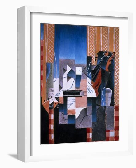 Violin and Guitar, 1913-Juan Gris-Framed Giclee Print