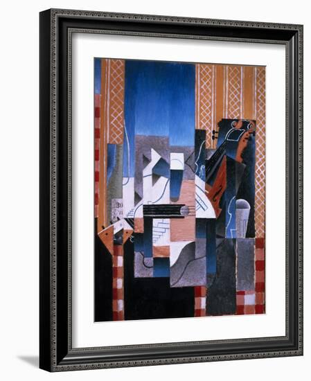 Violin and Guitar, 1913-Juan Gris-Framed Giclee Print