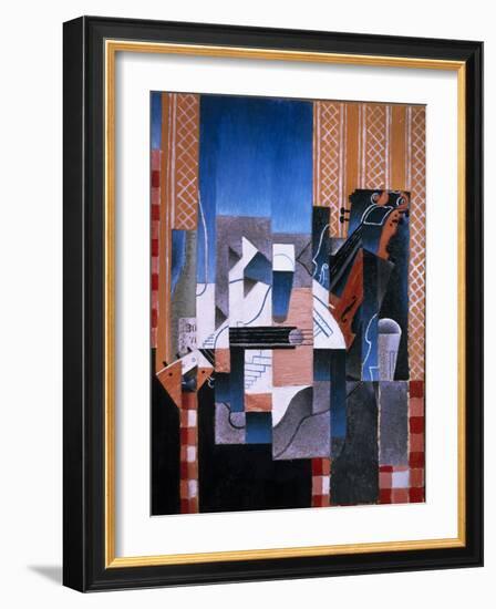 Violin and Guitar, 1913-Juan Gris-Framed Giclee Print