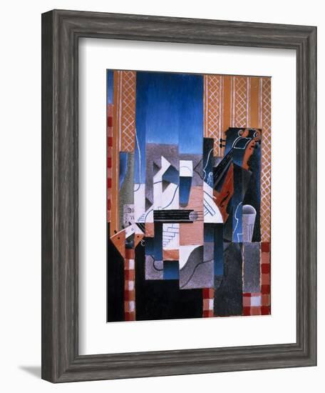 Violin and Guitar, 1913-Juan Gris-Framed Giclee Print