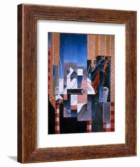 Violin and Guitar, 1913-Juan Gris-Framed Giclee Print