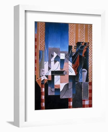 Violin and Guitar, 1913-Juan Gris-Framed Giclee Print