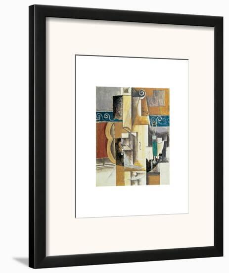 Violin and Guitar-Pablo Picasso-Framed Art Print
