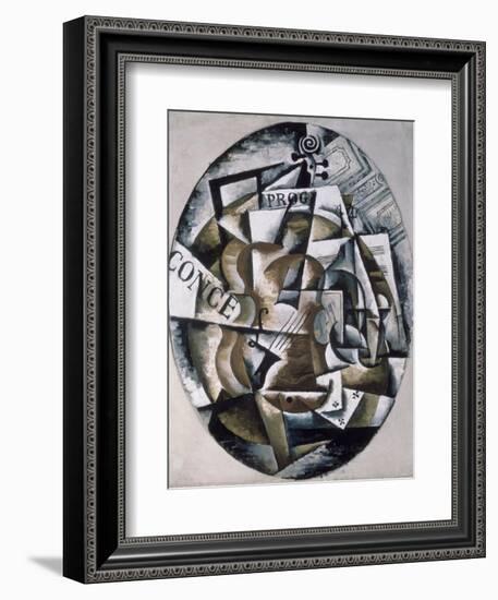 Violin-Liubov Sergeevna Popova-Framed Giclee Print