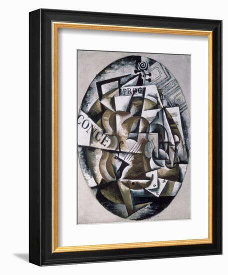 Violin-Liubov Sergeevna Popova-Framed Giclee Print