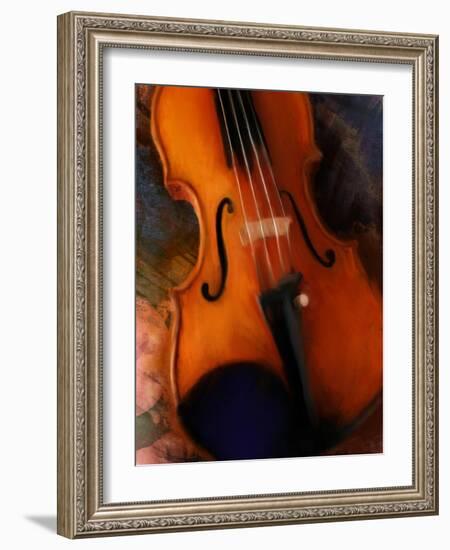 Violin-Dan Meneely-Framed Art Print