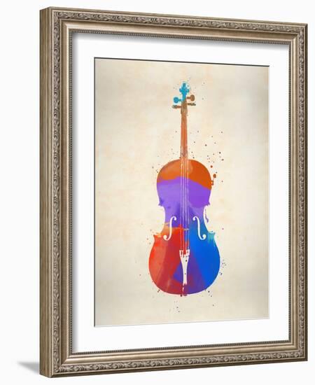 Violin-Dan Sproul-Framed Art Print
