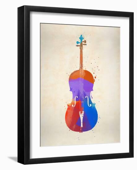 Violin-Dan Sproul-Framed Art Print