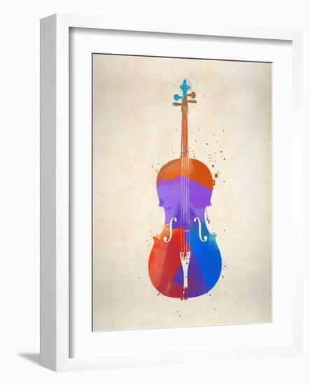 Violin-Dan Sproul-Framed Art Print