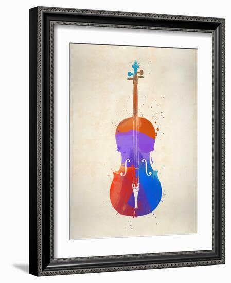 Violin-Dan Sproul-Framed Art Print