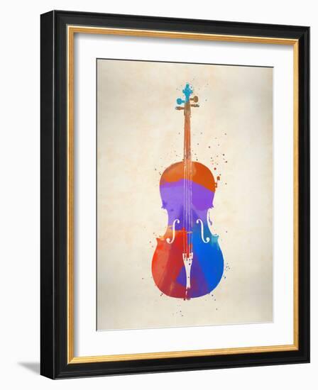 Violin-Dan Sproul-Framed Art Print