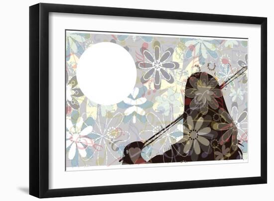 Violinist-Teofilo Olivieri-Framed Giclee Print