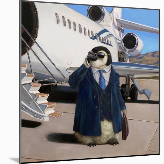 VIP - Very Important Penguin-Lucia Heffernan-Mounted Art Print