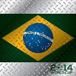 Abstract 2014 World Cup Poster-vipervxw-Premium Giclee Print