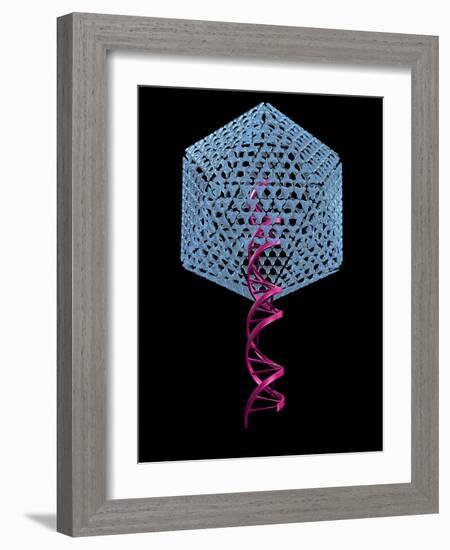 Viral Gene Therapy, Artwork-Laguna Design-Framed Photographic Print