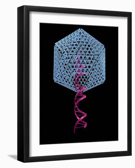 Viral Gene Therapy, Artwork-Laguna Design-Framed Photographic Print