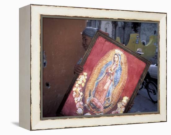 Virgen de Guadelupe, Chimayo, New Mexico, USA-Judith Haden-Framed Premier Image Canvas