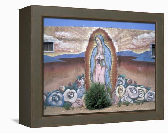 Virgen de Guadelupe, Chimayo, New Mexico, USA-Judith Haden-Framed Premier Image Canvas