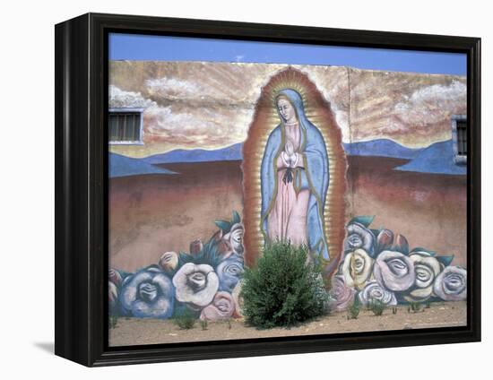 Virgen de Guadelupe, Chimayo, New Mexico, USA-Judith Haden-Framed Premier Image Canvas