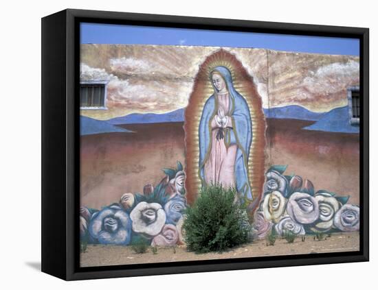 Virgen de Guadelupe, Chimayo, New Mexico, USA-Judith Haden-Framed Premier Image Canvas