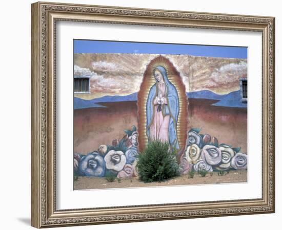 Virgen de Guadelupe, Chimayo, New Mexico, USA-Judith Haden-Framed Photographic Print