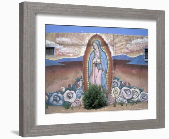 Virgen de Guadelupe, Chimayo, New Mexico, USA-Judith Haden-Framed Photographic Print