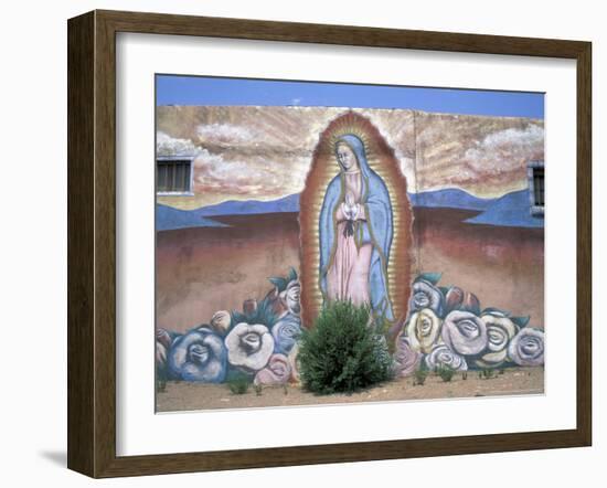 Virgen de Guadelupe, Chimayo, New Mexico, USA-Judith Haden-Framed Photographic Print