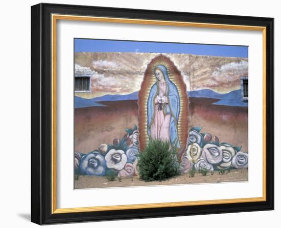 Virgen de Guadelupe, Chimayo, New Mexico, USA-Judith Haden-Framed Photographic Print