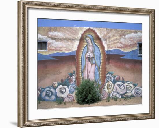 Virgen de Guadelupe, Chimayo, New Mexico, USA-Judith Haden-Framed Photographic Print