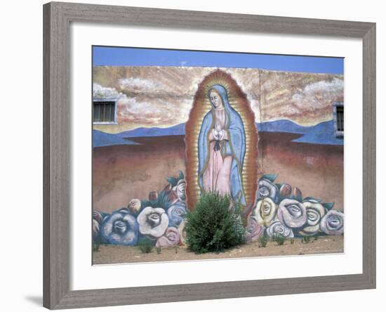 Virgen de Guadelupe, Chimayo, New Mexico, USA-Judith Haden-Framed Photographic Print