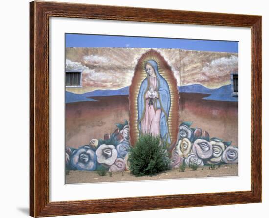 Virgen de Guadelupe, Chimayo, New Mexico, USA-Judith Haden-Framed Photographic Print