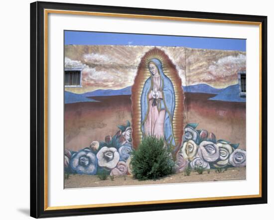 Virgen de Guadelupe, Chimayo, New Mexico, USA-Judith Haden-Framed Photographic Print