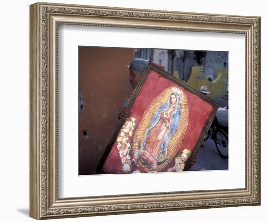 Virgen de Guadelupe, Chimayo, New Mexico, USA-Judith Haden-Framed Photographic Print