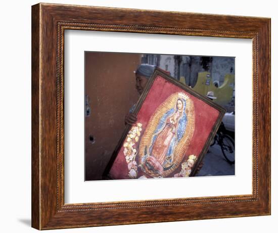 Virgen de Guadelupe, Chimayo, New Mexico, USA-Judith Haden-Framed Photographic Print