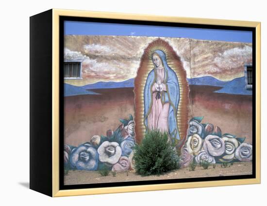 Virgen de Guadelupe, Chimayo, New Mexico, USA-Judith Haden-Framed Premier Image Canvas