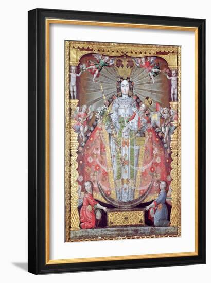 Virgen De La Candelaria-Luis Nino-Framed Giclee Print