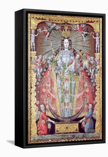 Virgen De La Candelaria-Luis Nino-Framed Premier Image Canvas