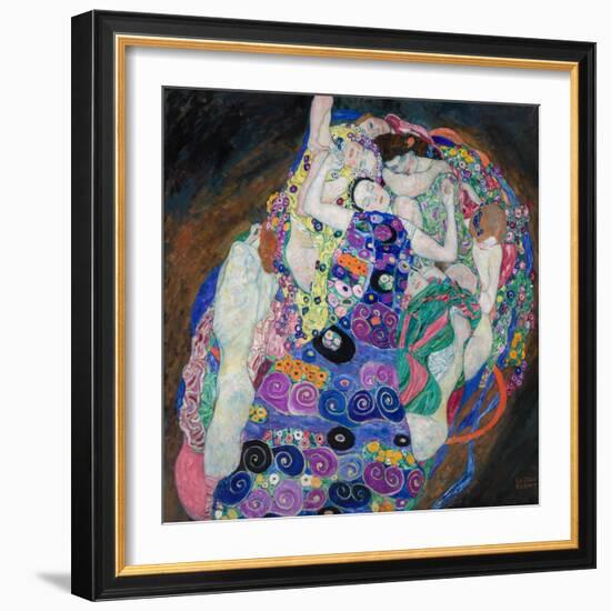 Virgin, 1913-Gustav Klimt-Framed Premium Giclee Print