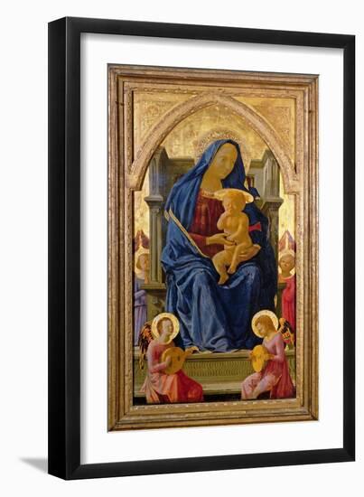 Virgin and Child, 1426-Tommaso Masaccio-Framed Giclee Print