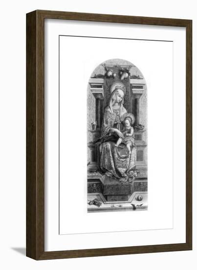 Virgin and Child, 1482-Carlo Crivelli-Framed Giclee Print