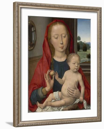 Virgin and Child, 1485-90-Hans Memling-Framed Giclee Print