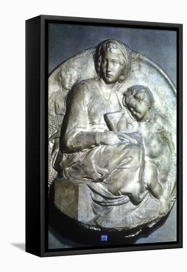 Virgin and Child, 1504-1505-Michelangelo Buonarroti-Framed Premier Image Canvas