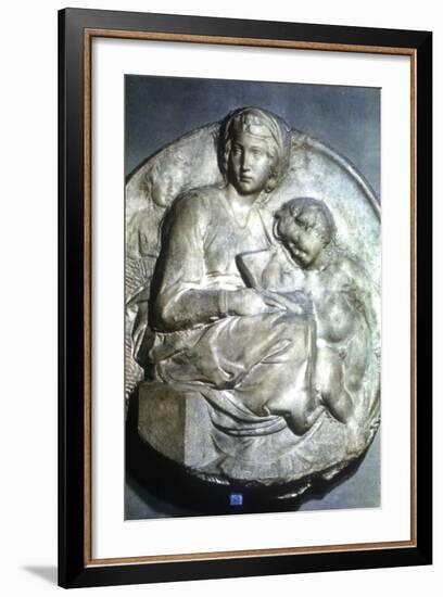 Virgin and Child, 1504-1505-Michelangelo Buonarroti-Framed Photographic Print