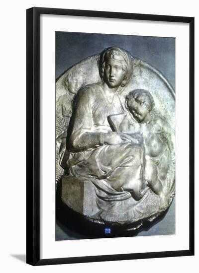 Virgin and Child, 1504-1505-Michelangelo Buonarroti-Framed Photographic Print