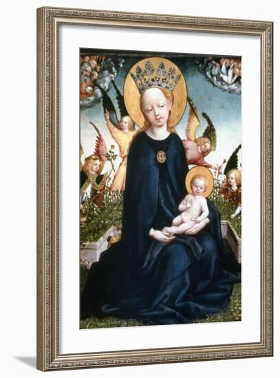 Virgin and Child, 15th Century-Martin Schongauer-Framed Giclee Print